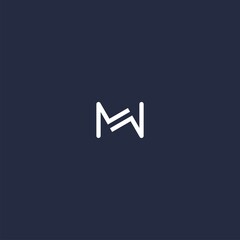 logo symbol m abstract