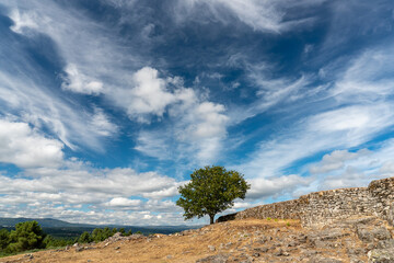 Castro of San Cibrao de Las, San Amaro, province of Ourense, Galicia, Spain