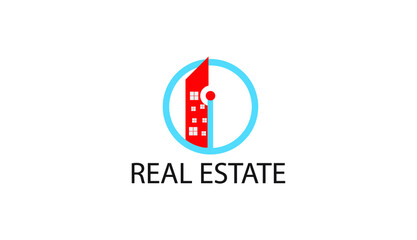 Creative Modern house and building Real Estate Logo design