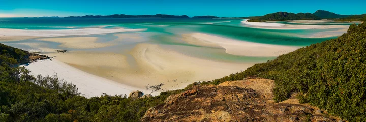 Crédence en verre imprimé Whitehaven Beach, île de Whitsundays, Australie Whitehaven Beach - Îles Whitsunday - Australie
