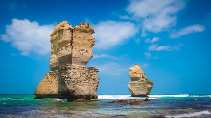 Twelve Apostles at the Great Ocean Road in Australia