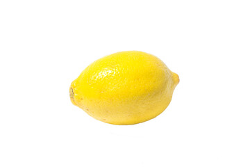 lemon on white