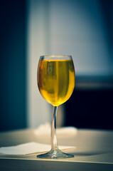 glass of wine