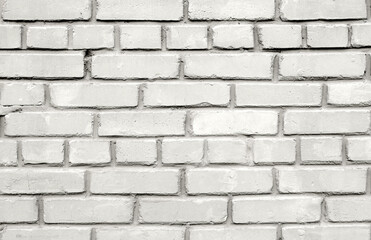 Texture with white brick pattern.