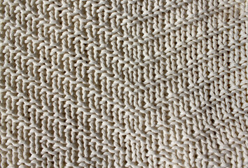  Knitted wool fabric texture.