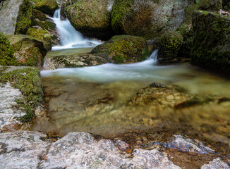 Waterfall in Austria (Wolfsbachklamm)