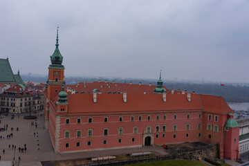 Naklejka na ściany i meble The Royal Castle in Warsaw is a royal residence that formerly served throughout the centuries as the official home of Polish monarchs.