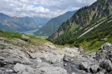 auf dem Berg Jochplatz