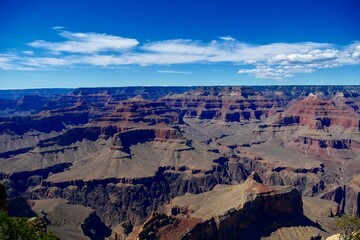 View over south rim Grand Canyon, Arizona, USA
