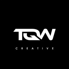 TQW Letter Initial Logo Design Template Vector Illustration