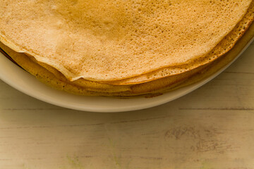 pancakes with butter