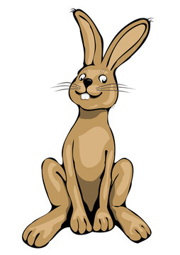 typical Easter Bunny illustration