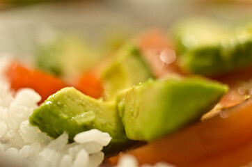 Delicious food close up