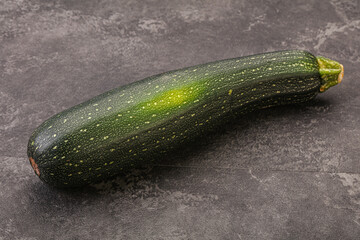 Tasty young organic natural zucchini