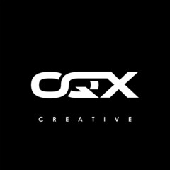 OQX Letter Initial Logo Design Template Vector Illustration