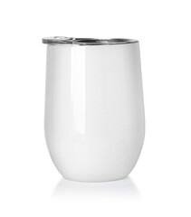 Blank Stainless Steel Stemless Wine Glass Tumbler