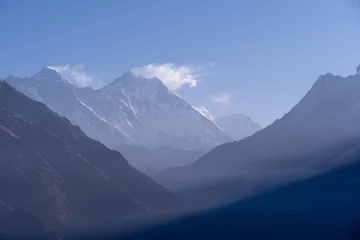 Crédence de cuisine en verre imprimé Lhotse Himalayan Mountain Range