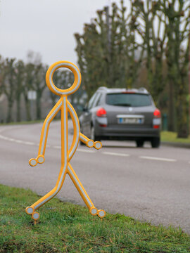 Attention aux pi&eacute;tons