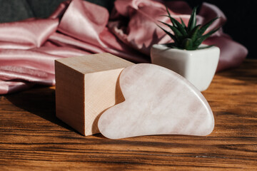 gouache on a wooden board