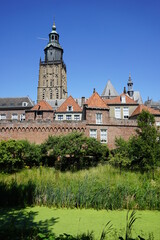 Fototapeta na wymiar Zutphen is a historic city in the East of the Netherlands along the river Ijssel