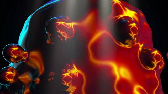 Explode of metaball