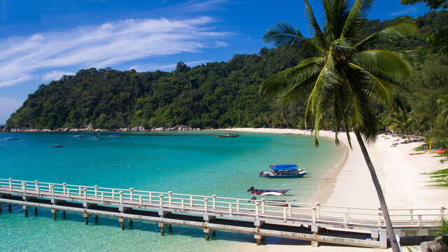 Paradise Beach on the Perhentian Islands (Teluk Pauh)