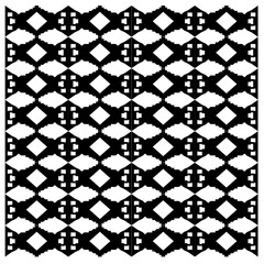 ETHNO DESIGN ELEMENTS, AZTECS BLACK WHITE