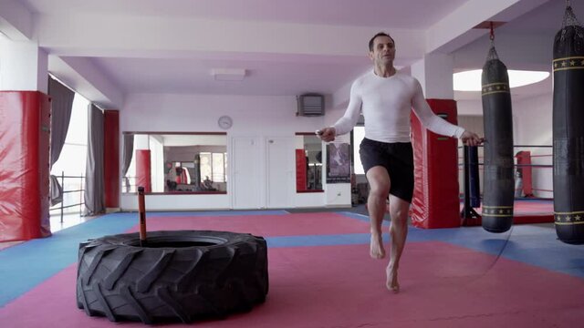 Fighter skipping rope