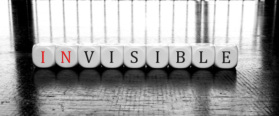 Word visible or invisible