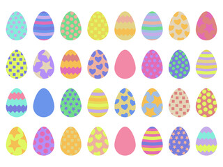 Easter eggs set