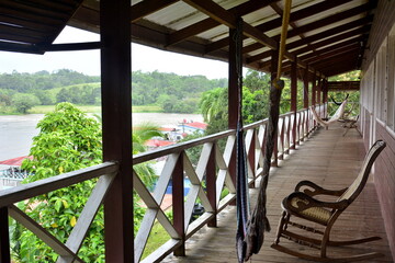 Paisajes y rincones del pequeño pueblo de El Castillo, a orillas del rio de San Juan, en el sur de Nicaragua