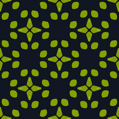 Geometric vector pattern with triangular elements. Seamless abstract ornament for wallpapers and backgrounds.
