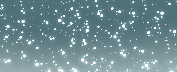 Glowing snow background or texture