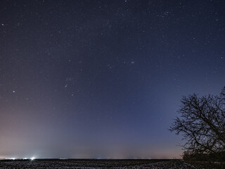 Night sky in Russia 2021