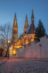 Basilica of St. Peter and Paul in Vyšehrad / Prague, Czech Republic
