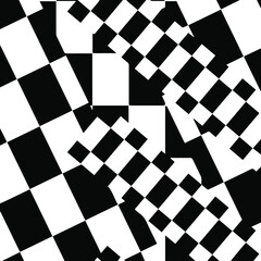  Black and white pattern. geometric .ornament. 