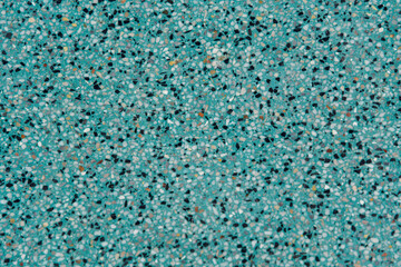 Green stone pattern of fountain, Zurich, Switzerland.