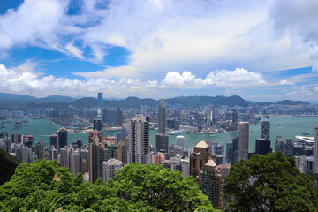 Obraz premium Hong Kong in Summer
