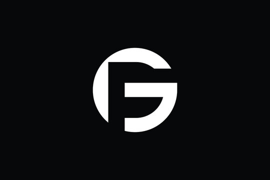 GP logo letter design on luxury background. PG logo monogram initials letter concept. GP icon logo design. PG elegant and Professional letter icon design on black background. G P PG GP