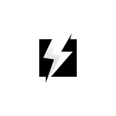 Modern Clean Template Logo Design, square combination for Bolt