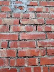 the old brick wall design for vintage concept of aged time