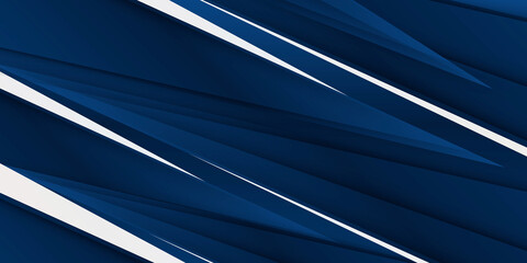 Obraz premium Vector Abstract, science, futuristic, energy technology concept. Digital image of light rays, stripes lines with blue light, speed and motion blur over dark blue background 