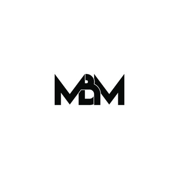 mbm letter original monogram logo design
