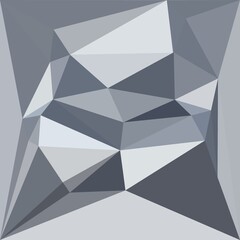 Fototapeta premium cubist triangular mosaic from many tiles arranged to form unique abstract art