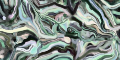 Digitally painted acrylic abstract background.