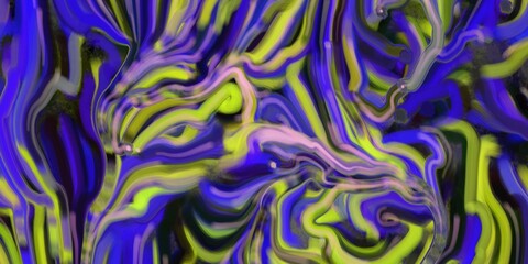 Digitally painted acrylic abstract background.