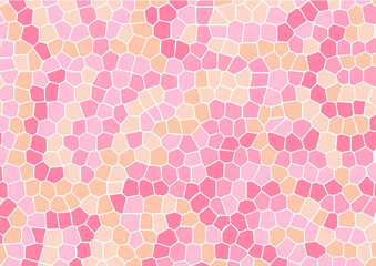 Mosaic texture style create vector geometric background colorful