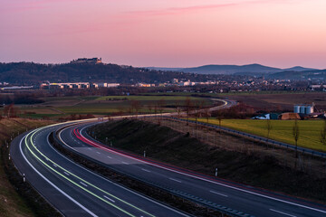 Veste Coburg bei Nacht