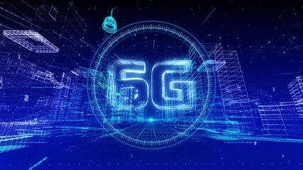 6G high-speed Internet of things IOT Digital City, Digital Cyberspace and Digital data network connections. connection data motion. Connecting people on the internet. Social network connections. - Powered by Adobe