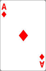 トランプ　数字札　数　シンプル